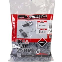 Abraçadeira p/ Kit Delta Nivelamento 3-12mm 1mm Delta Level System (B-400 Un) Rubi 2839