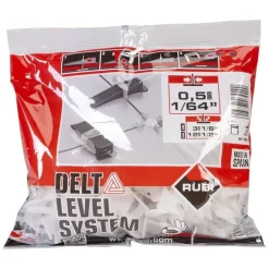 Abraçadeira p/ Nivelamento 3-12mm 0,5mm Delta Level System (100 un) Rubi 3929