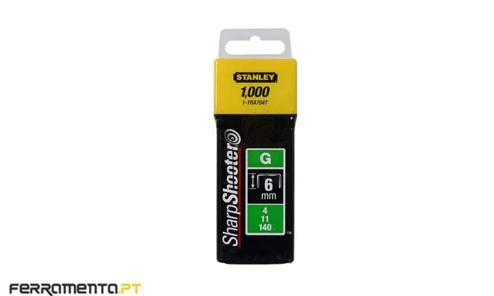 Agrafos Tipo G 6 mm Stanley 1-TRA704T