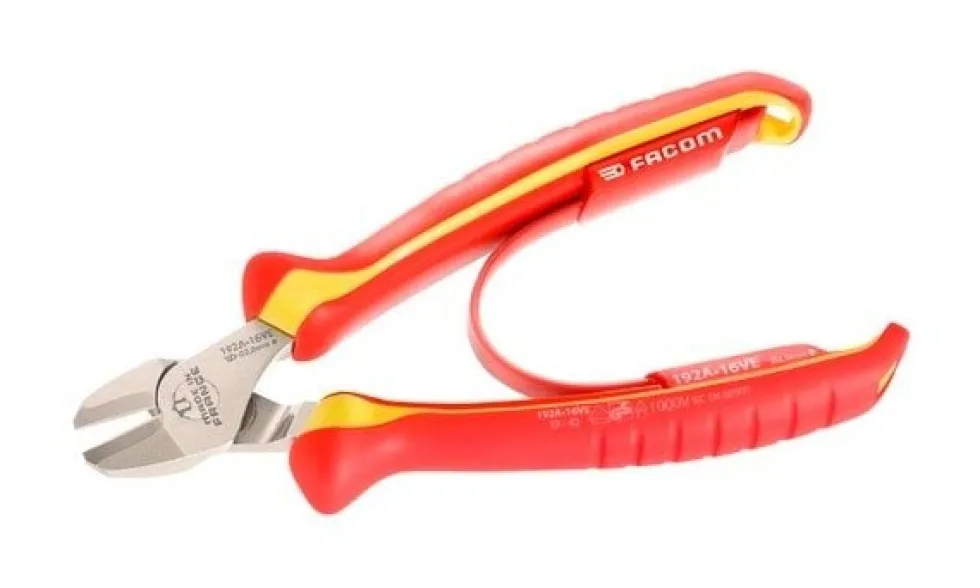 Alicate de Corte Diagonal isolados 1000 V Facom 192A.18VE