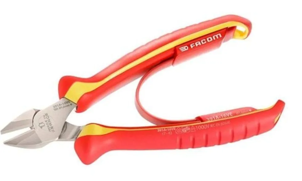 Alicate De Corte Diagonal 1000V 160mm Facom 391A.16VE