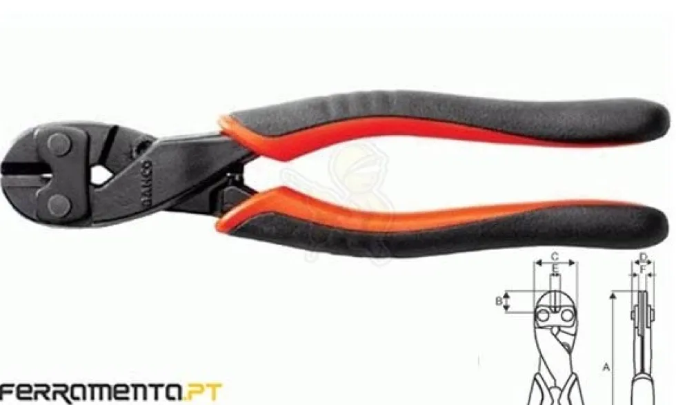 Alicate de Corte Frontal 208mm Bahco 1520G