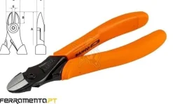 Alicate de Corte Lateral Maxilas Finas 125mm Bahco 2101D-125