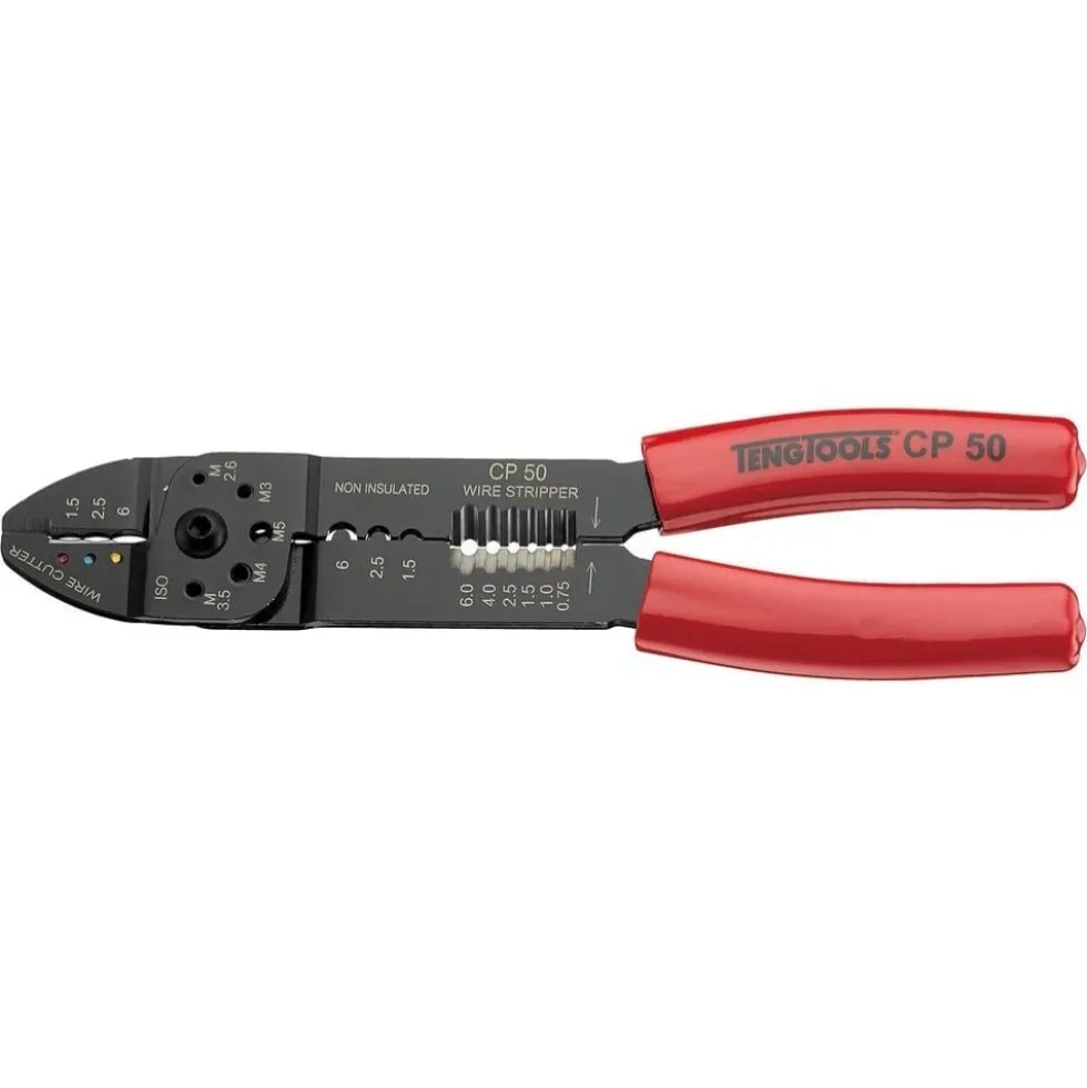 Alicate de Cravar Terminais Teng Tools CP50