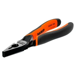 Alicates universais ERGO™ com pegas de dois componentes e abertura automática e acabamento em fosfato(180 mm) Embalagem industrial Bahco 2628 G-180IP