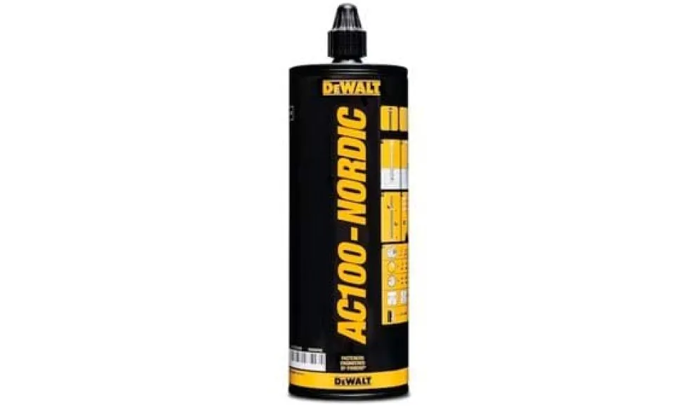 Ancoragem Química AC100-PRO NORDIC Vinylester Sem Estireno 410ml Dewalt DFC1250000