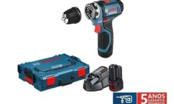 Aparafusadora FlexiClick Bosch GSR 12V-15 FC + GFA 12-B
