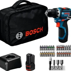 Aparafusadora GSR 12V-32 + Bolsa + Kit Pontas Bosch 06019N7004
