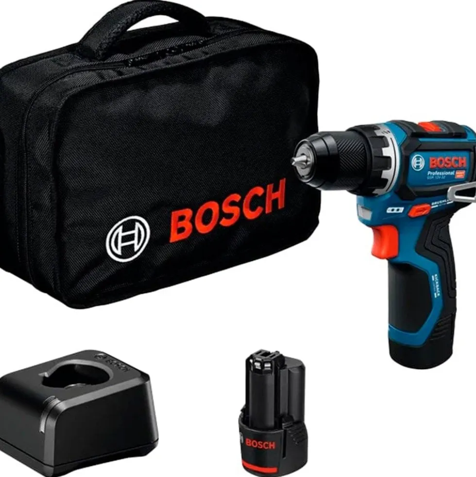 Aparafusadora GSR 12V-32 + Bolsa P/ Ferramentas Bosch 06019N7003