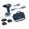 Aparafusadora GSR 18V-65 + Chaves + Bolsa Bosch 0615A5007J
