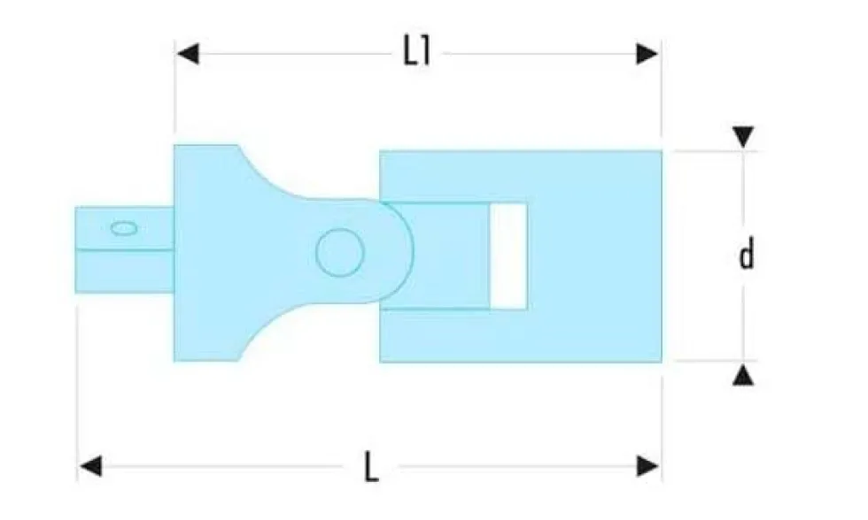 Articulação Cardan Universal 1/4" Facom R.240A
