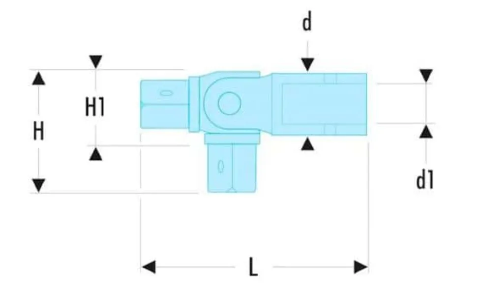 Articulação com junta de joelho 3/4" Facom K.140A