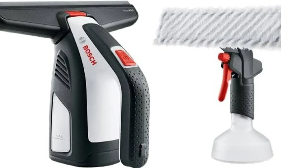 Aspirador de janela 3,6V GlassVAC Solo + Bosch 06008B7200