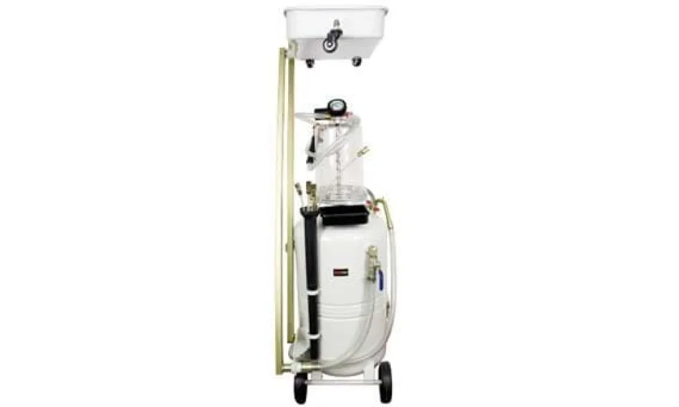 Aspirador de Óleo 90L com Pantógrafo e Visor Kroftools 9700