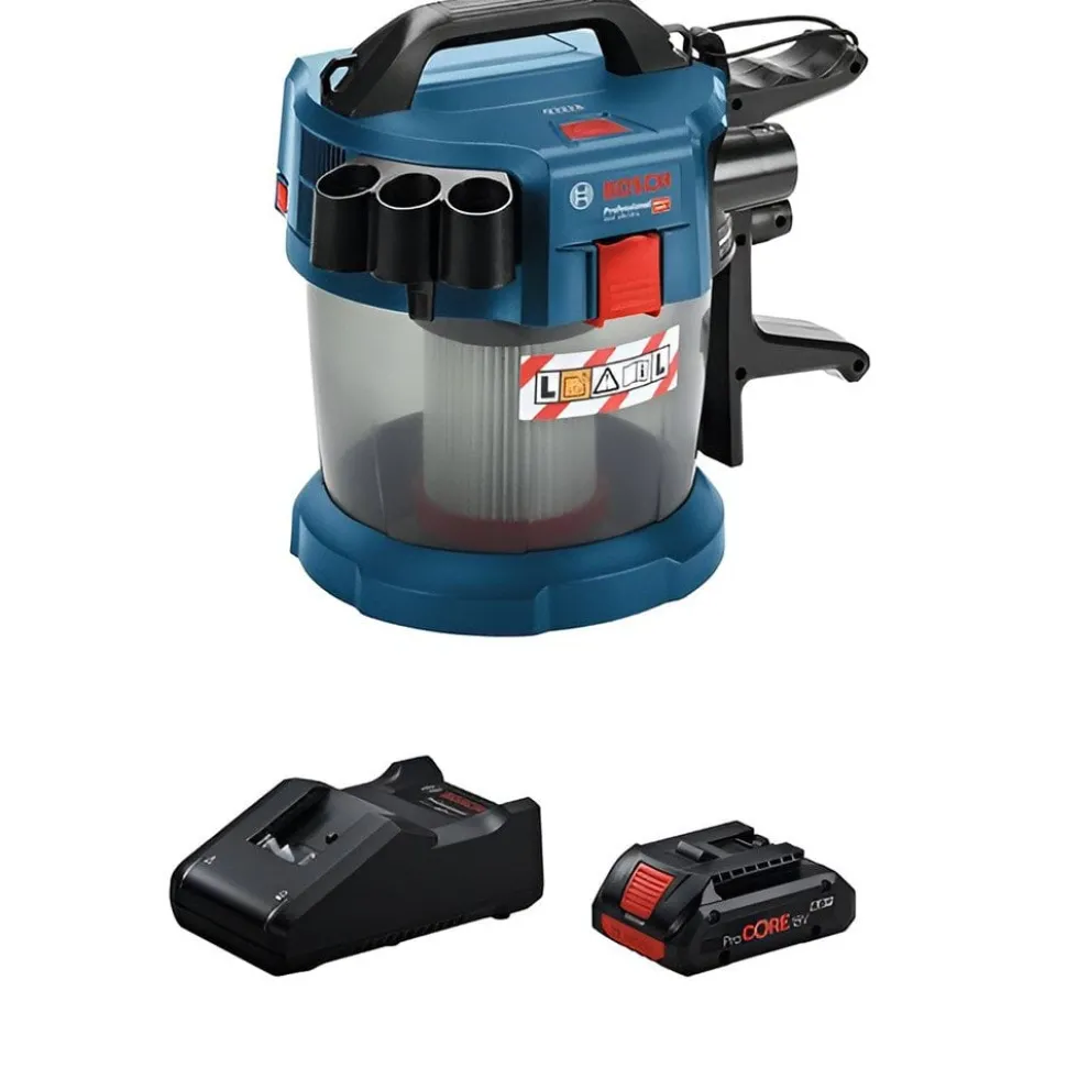Aspirador GAS 18V-10 L + PC 18V 4.0 Ah Bosch 0615A5007V