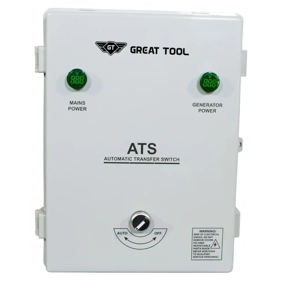 ATS BOX para Gerador Trifásico Great Tool AC-ATS-W-40A-3