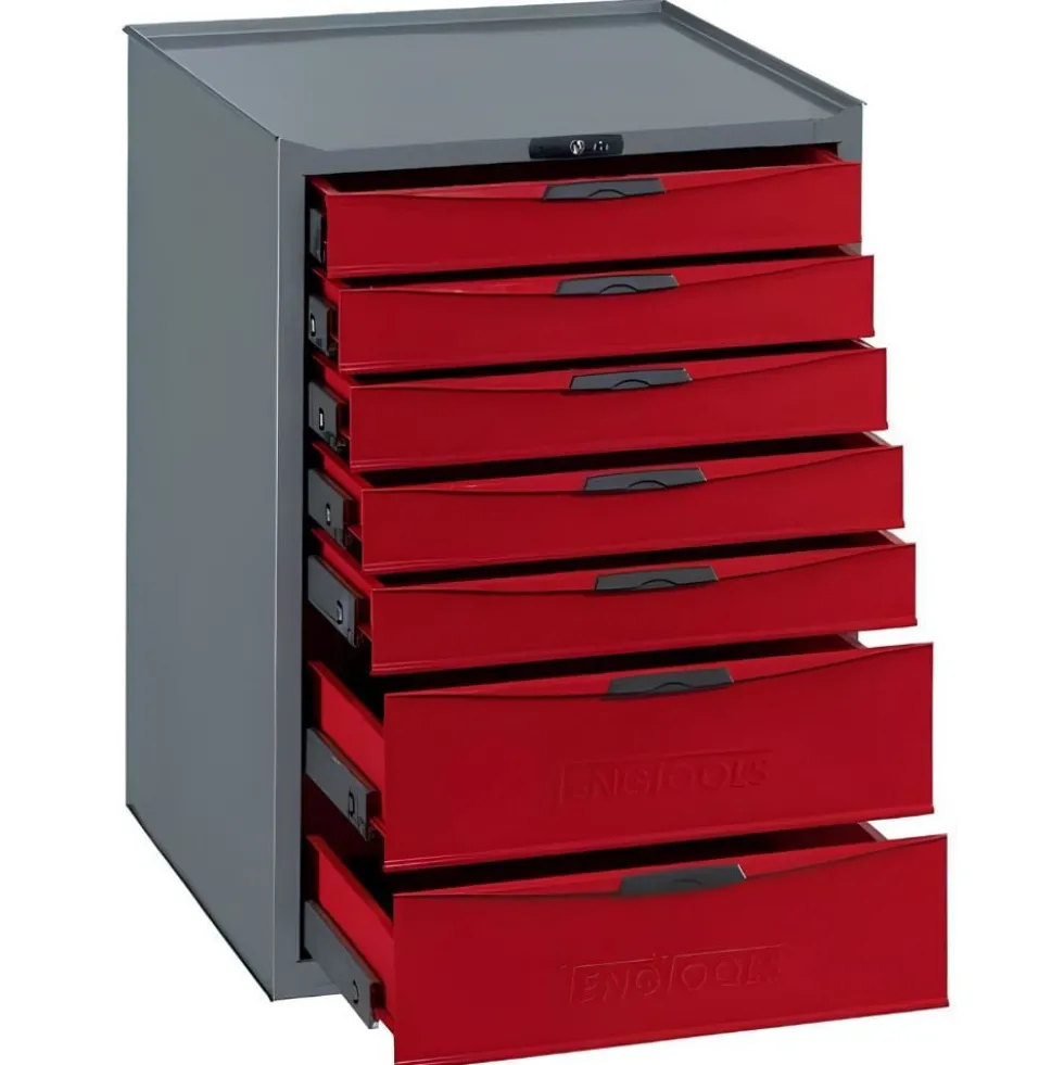 Baú de Ferramentas 7 Gavetas Teng Tools TCWIQ07
