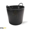 Balde Plástico Preto 25L Rubi 88771