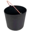 Balde Plástico Preto 15L U.07000.0015