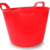 Balde Plástico Vermelho 40L Rubi 88726