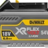 Bateria carril XR FLEXVOLT 54V/18V 6,0Ah DeWalt DCB546-XJ