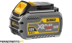Bateria carril XR FLEXVOLT 54V/18V 6,0Ah DeWalt DCB546-XJ