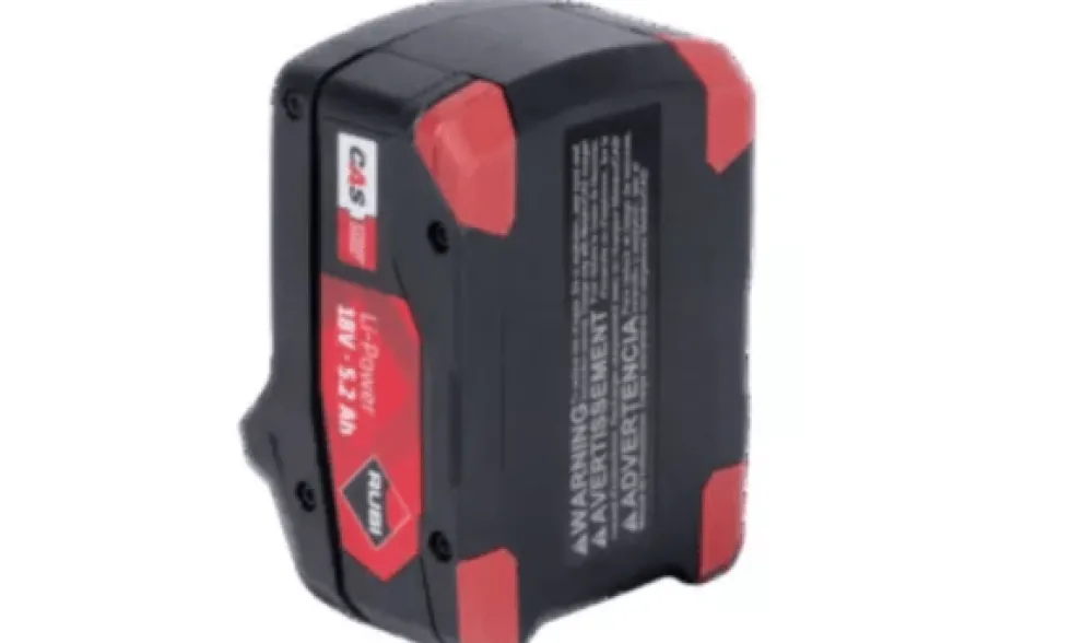 Bateria CAS LIPOWER 18V 5.2Ah Rubi 85902