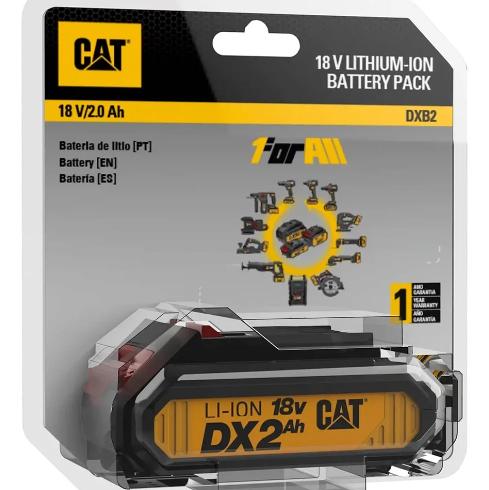 Bateria 18V 2.0Ah Li-ion Cat DXB2