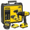 Berbequim Aparafusador 1.5Ah 18V Stanley SFMCD700C2K-QW