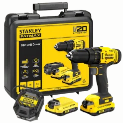 Berbequim Aparafusador 1.5Ah 18V Stanley SFMCD700C2K-QW