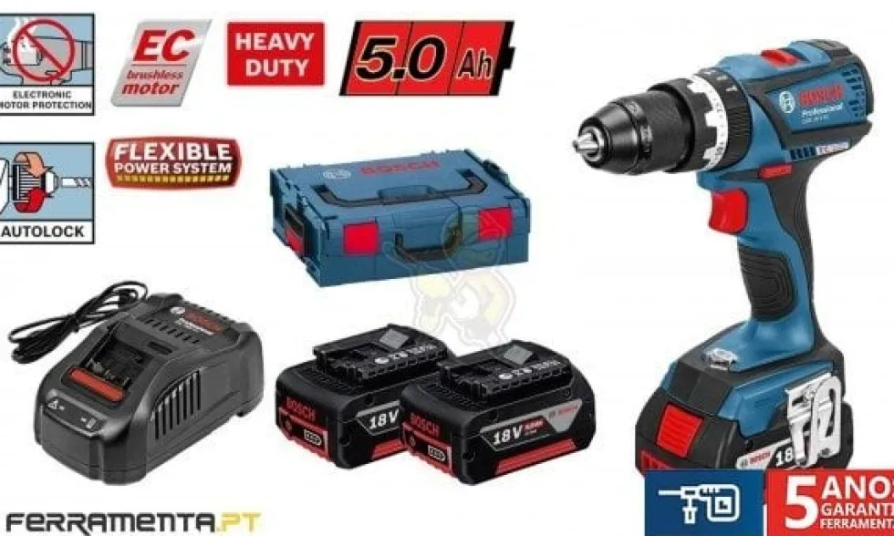 Berbequim Aparafusador Bosch GSB 18 V-EC Professional