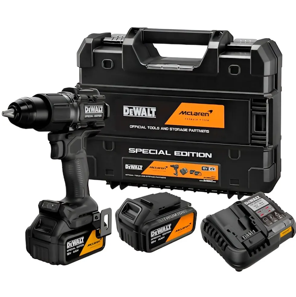 Berbequim Aparafusador 18V 4.0Ah McLaren Dewalt DCD86MM2T-QW