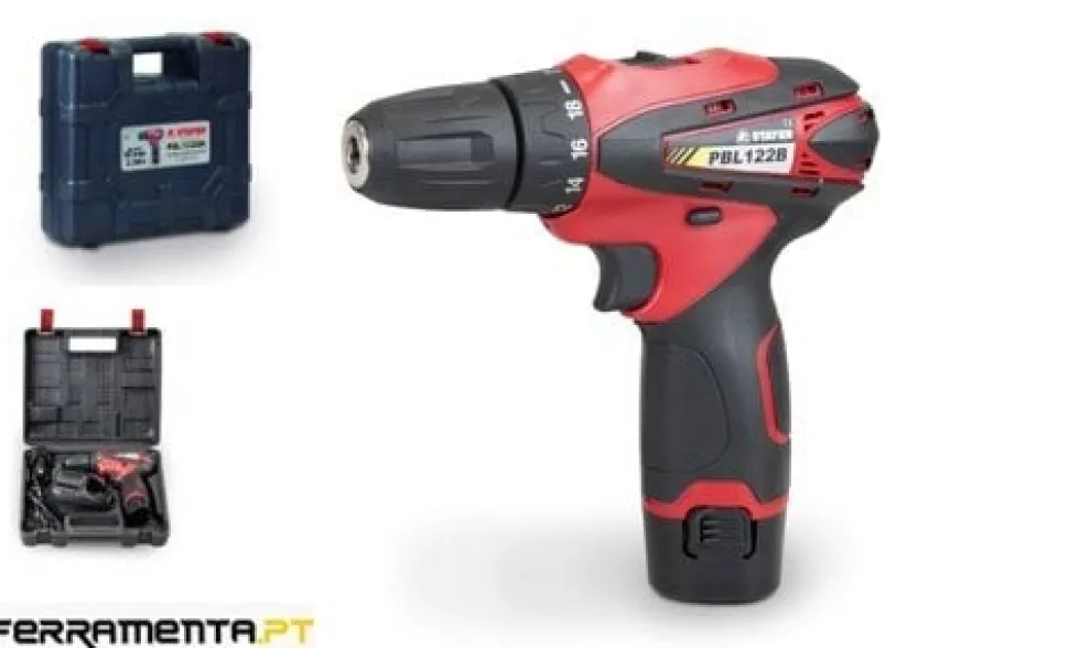 Berbequim Aparafusador 12V 2.0Ah Stayer PBL122BK