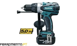 Berbequim combinado 18V lítio-ion Makita DHP458RTJ