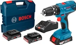 Berbequim com percussão Bosch GSB 18V-21
