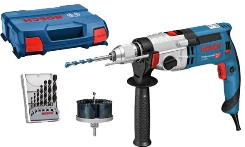 Berbequim com percussão Bosch GSB 24-2 Professional