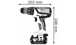 Berbequim com percussão Bosch GSB 18V-28 Professional