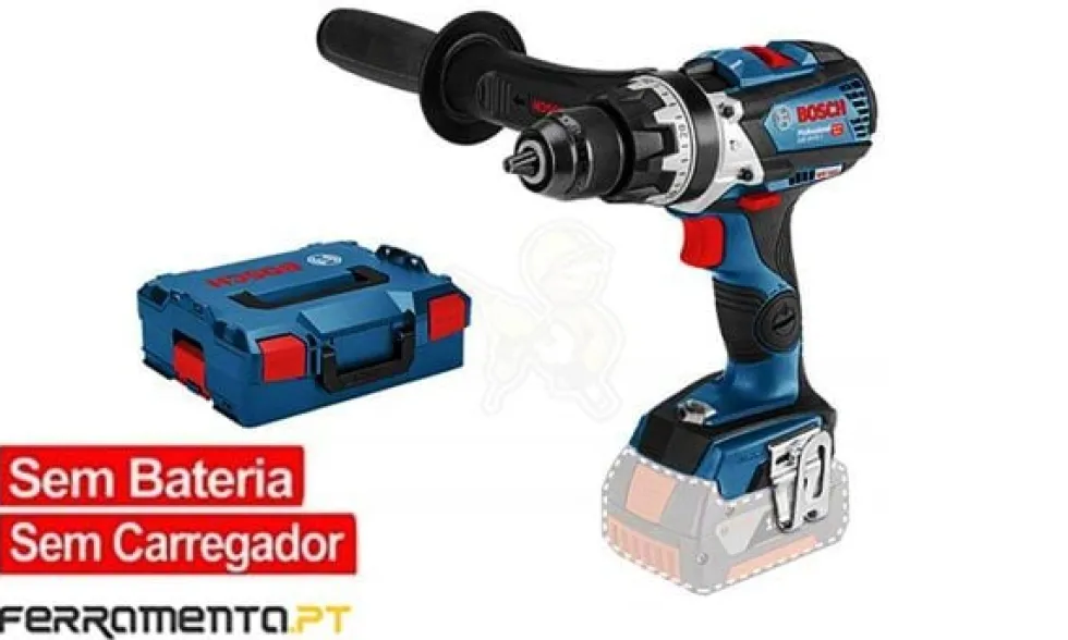 Berbequim com percussão Bosch GSB 18V-85 C + L-BOXX
