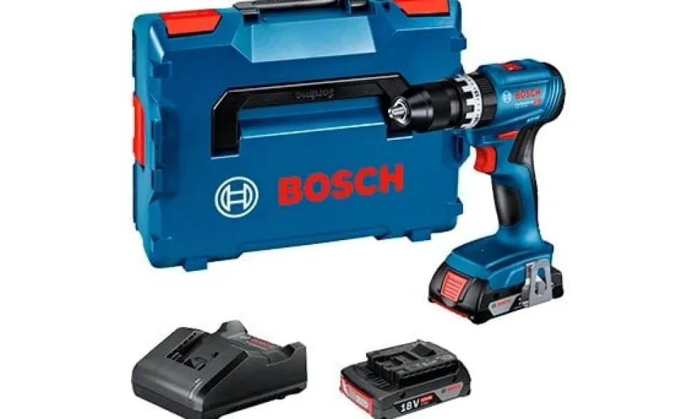 Berbequim Com Percussão 18V 2.0Ah GSB 18V-45 Bosch 06019K3303