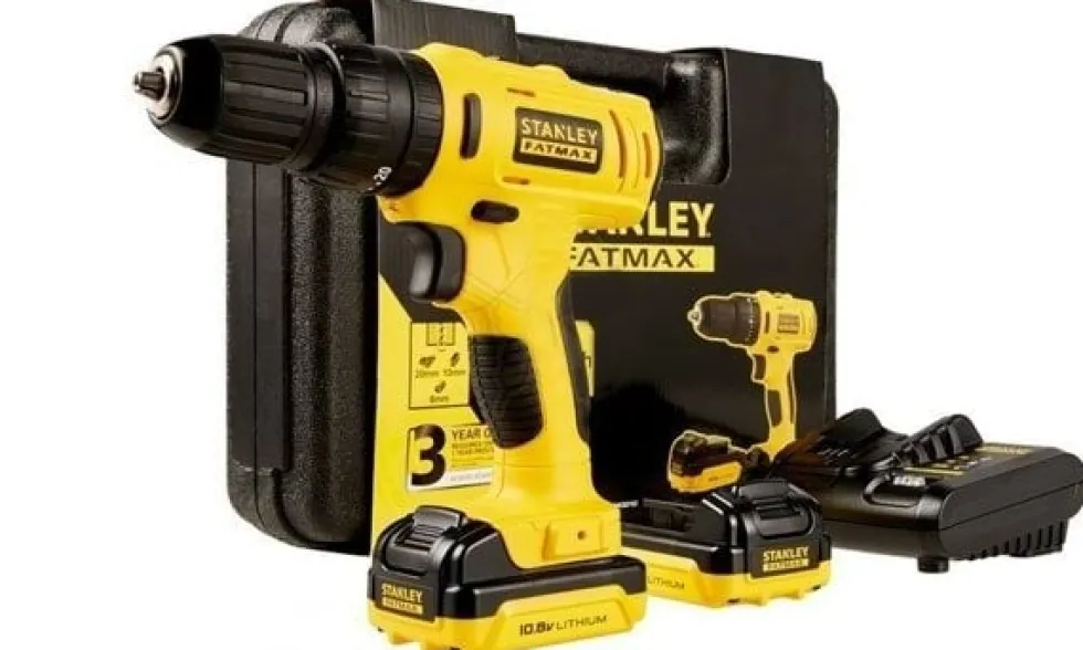 Berbequim com Percussão 10.8V 1.5Ah Stanley FMC021S2-QW