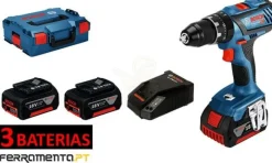 Berbequim c/ percussão 18V 3,0Ah GSB 18V-28 Professional
