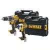 Berbequim DCD796 + Aparafusadora Impacto DCF887 Dewalt DCK266NT