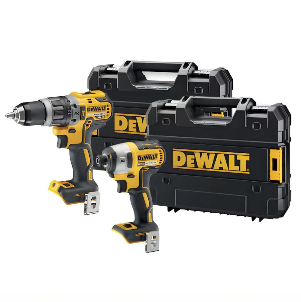 Berbequim DCD796 + Aparafusadora Impacto DCF887 Dewalt DCK266NT