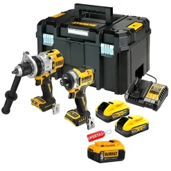 Berbequim DCD1007 + Aparafusador DCF860 Dewalt DCK2200H2T-QW