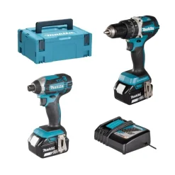 Berbequim DHP484Z + Chave de Impacto DTD152Z Makita DHP484PRO2