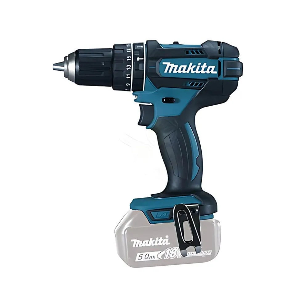 Berbequim DHP482Z + Chave de Impacto DHP482Z Makita DHP482PRO3