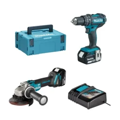 Berbequim DHP482Z + Rebarbadora DGA452Z Makita DHP482PRO2