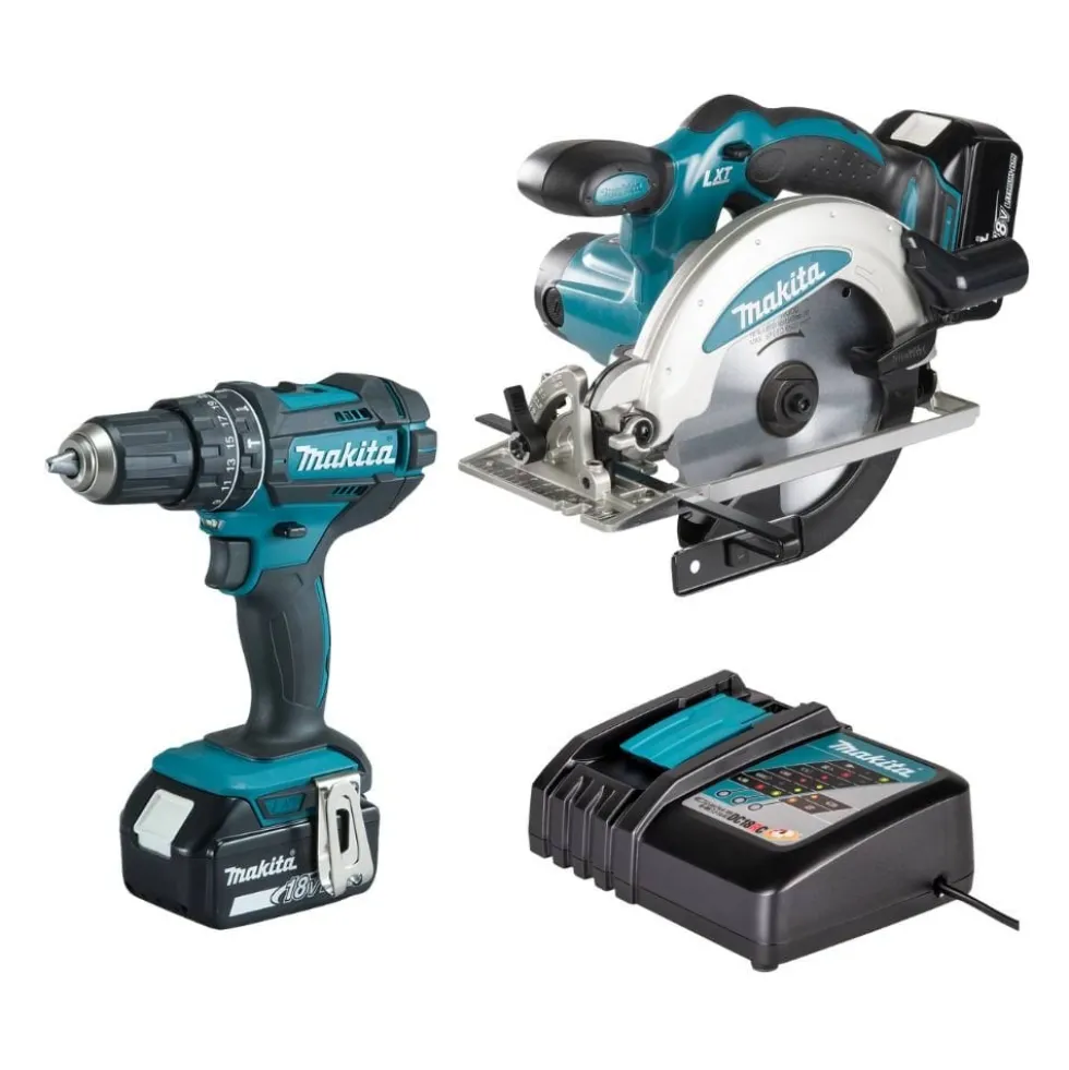 Berbequim DHP482Z + Serra Circular DSS610Z Makita DHP482PRO7
