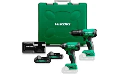 Berbequim DV18DAW + Chave De Impacto WH18DAW Hikoki KC18DAWCZ