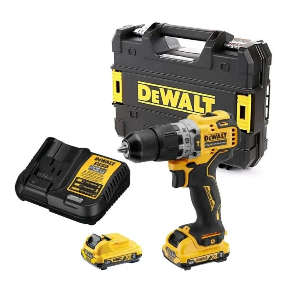 Berbequim Percussão 12V 2,0Ah Dewalt DCD706D2